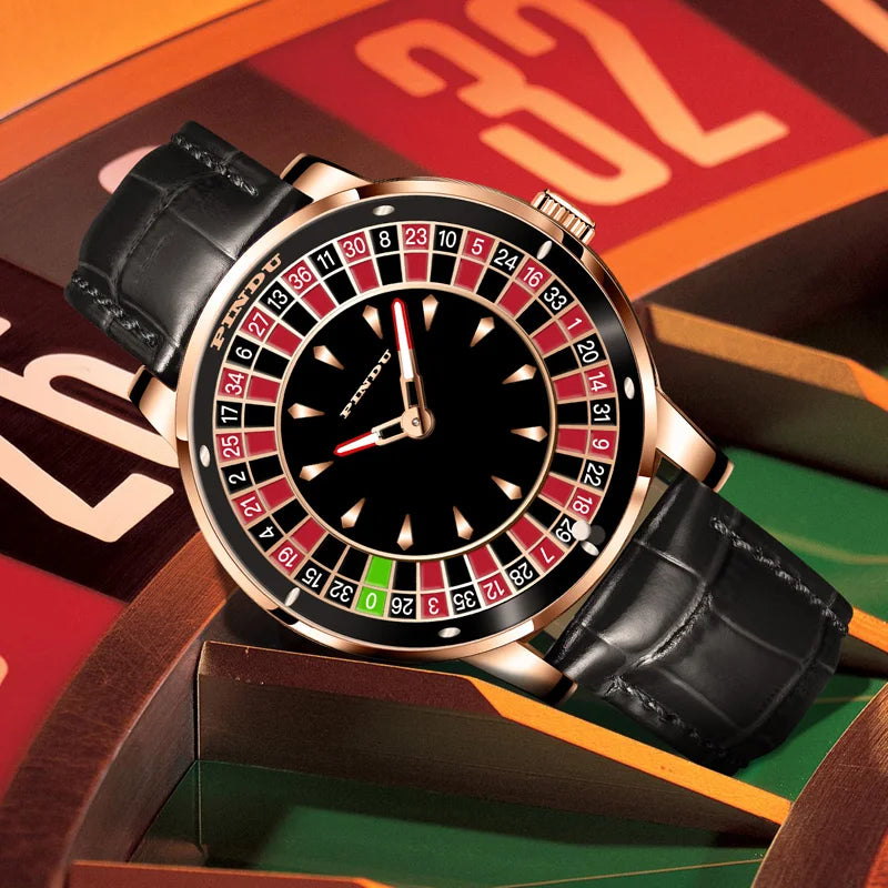 Luxury Roulette Stainless Steel Men's Watch – view 6