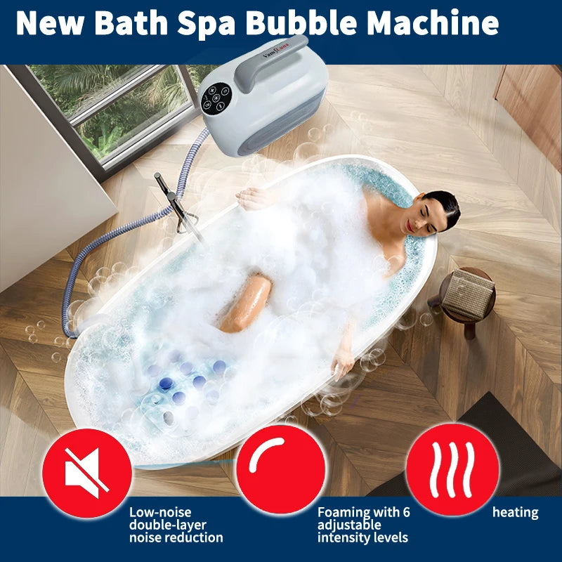 Electric Bubble Bath Massage Mat for Full-Body Soak – view 6