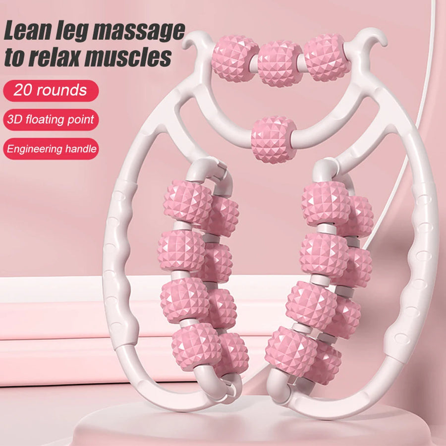 360° Rotating Massage Roller for Legs, Arms & Back – view 3