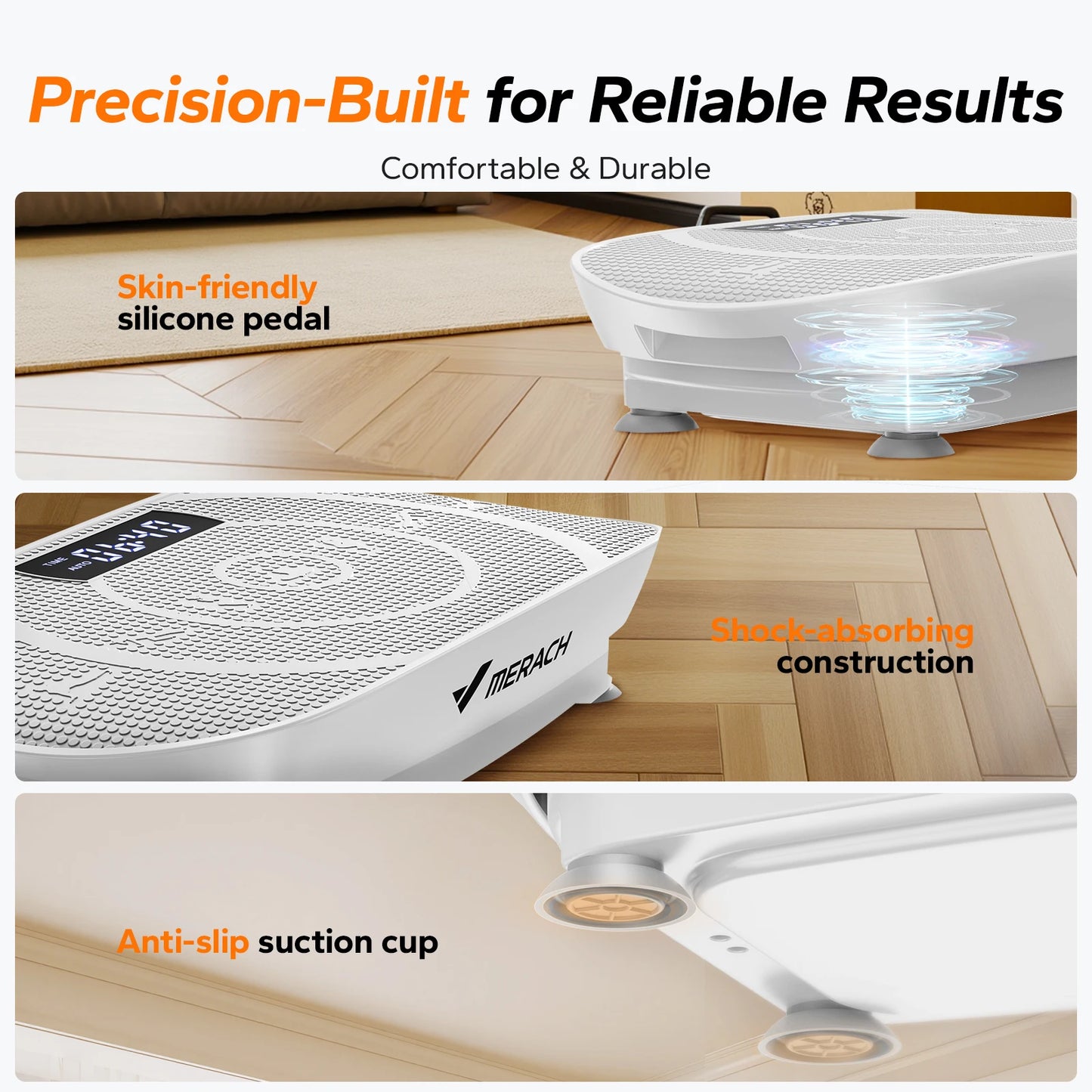 Whole-Body Vibration Fitness Plate
