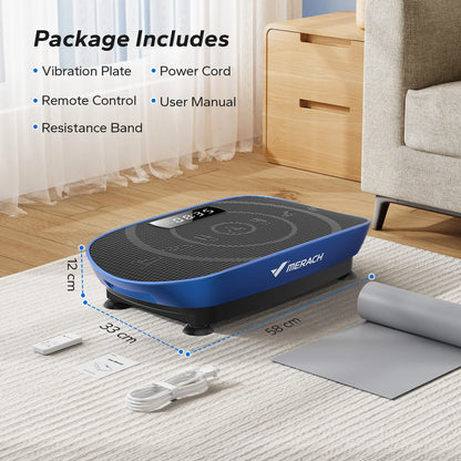Whole-Body Vibration Fitness Plate