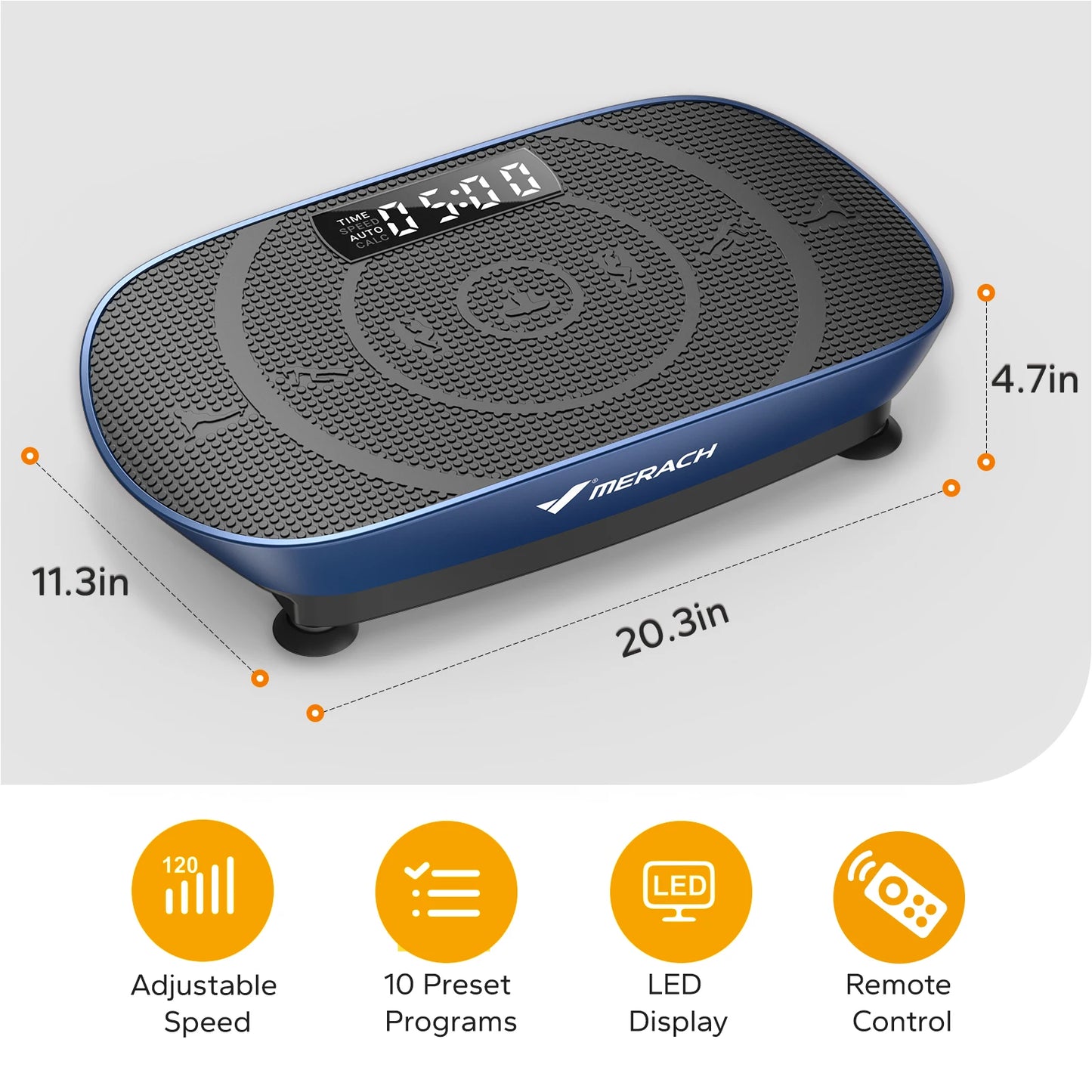 Whole-Body Vibration Fitness Plate