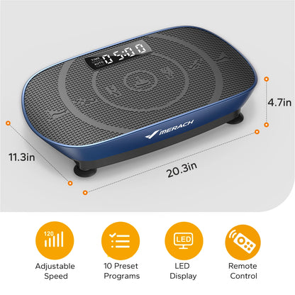 Whole-Body Vibration Fitness Plate