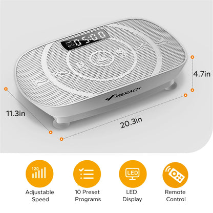Whole-Body Vibration Fitness Plate