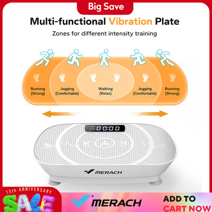 Whole-Body Vibration Fitness Plate
