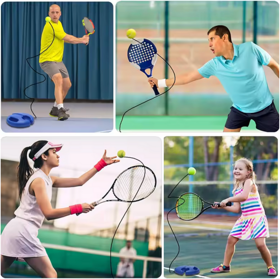 Solo Tennis Rebounder Trainer – view 2