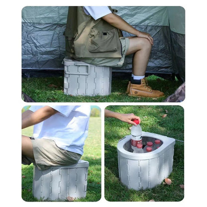 Portable Folding Camping Toilet