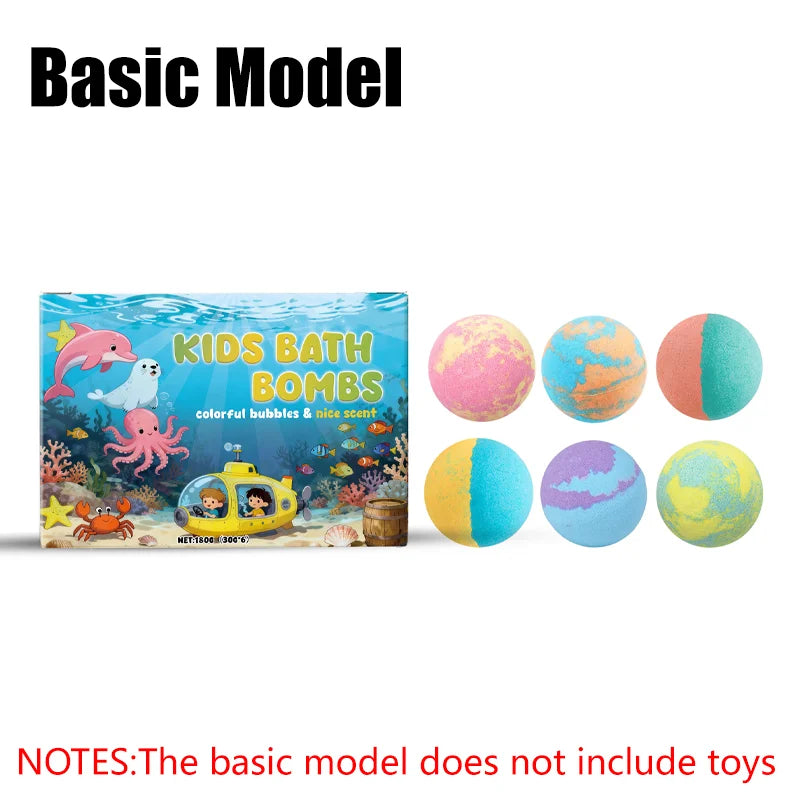 Kids' Bath Bombs with Hidden Toys — Ocean Surprise Set – view 11