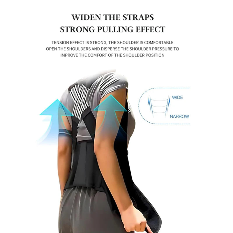 Back Posture Corrector for Shoulder & Waist Support – view 5