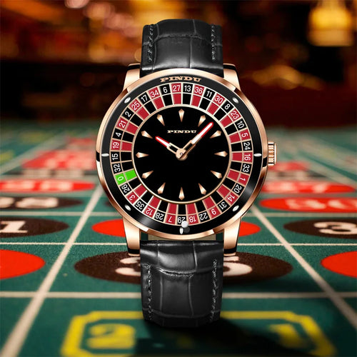 Luxury Roulette Stainless Steel Men's Watch