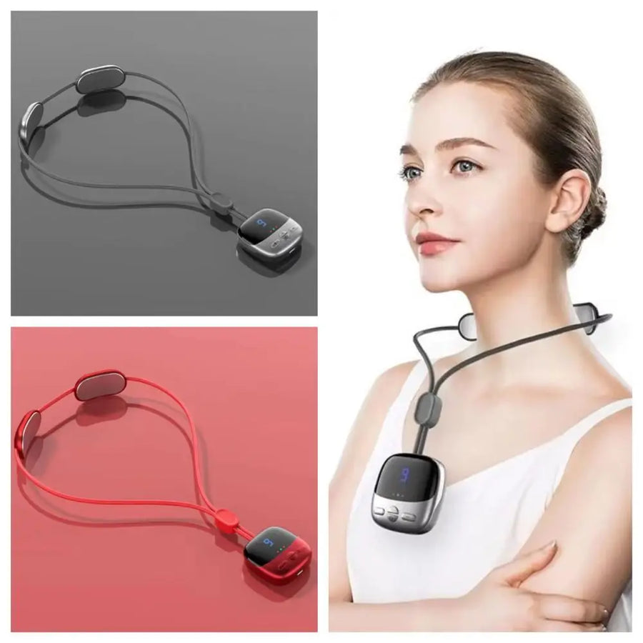 Cordless Neck & Shoulder Massager — Hands-Free, 4 Modes