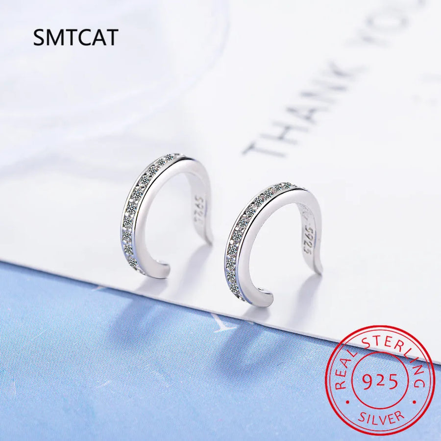 Ear Fixura Clip-On Earrings - 925 Silver, No Piercing – view 4