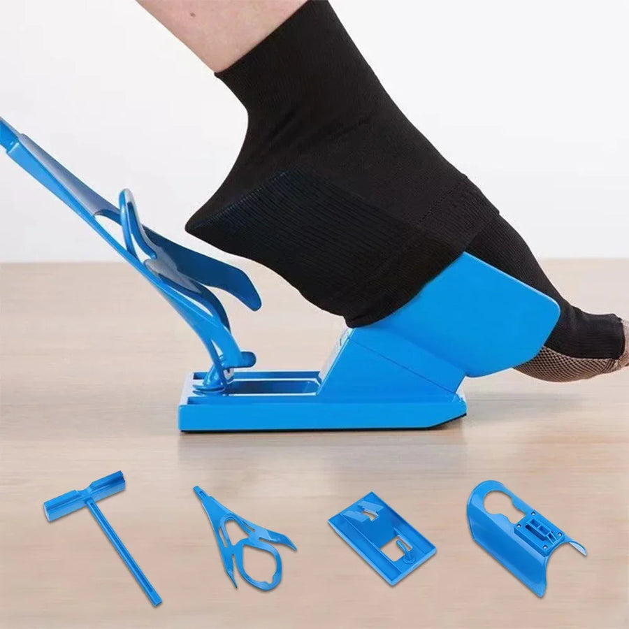 Simple Sock Aid - Easy Sock Helper, No Bending – view 5