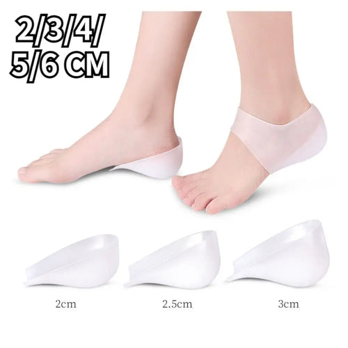 Invisible Height-Increase Insoles - Silicone Heel Lifts