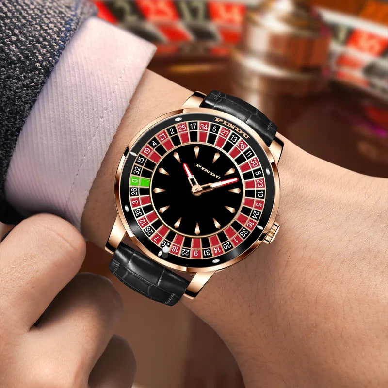 Luxury Roulette Stainless Steel Men's Watch – view 3