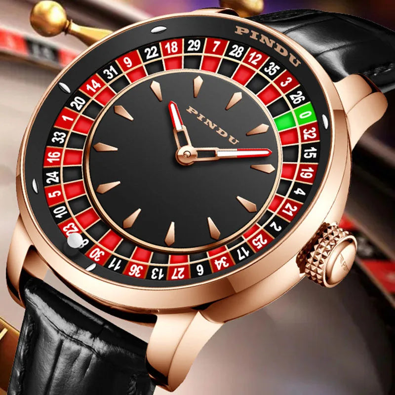 Luxury Roulette Stainless Steel Men's Watch – view 2