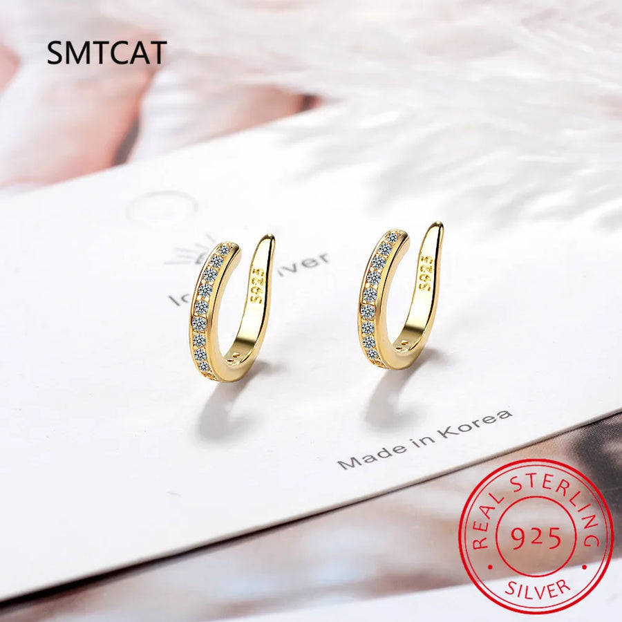 Ear Fixura Clip-On Earrings - 925 Silver, No Piercing – view 6