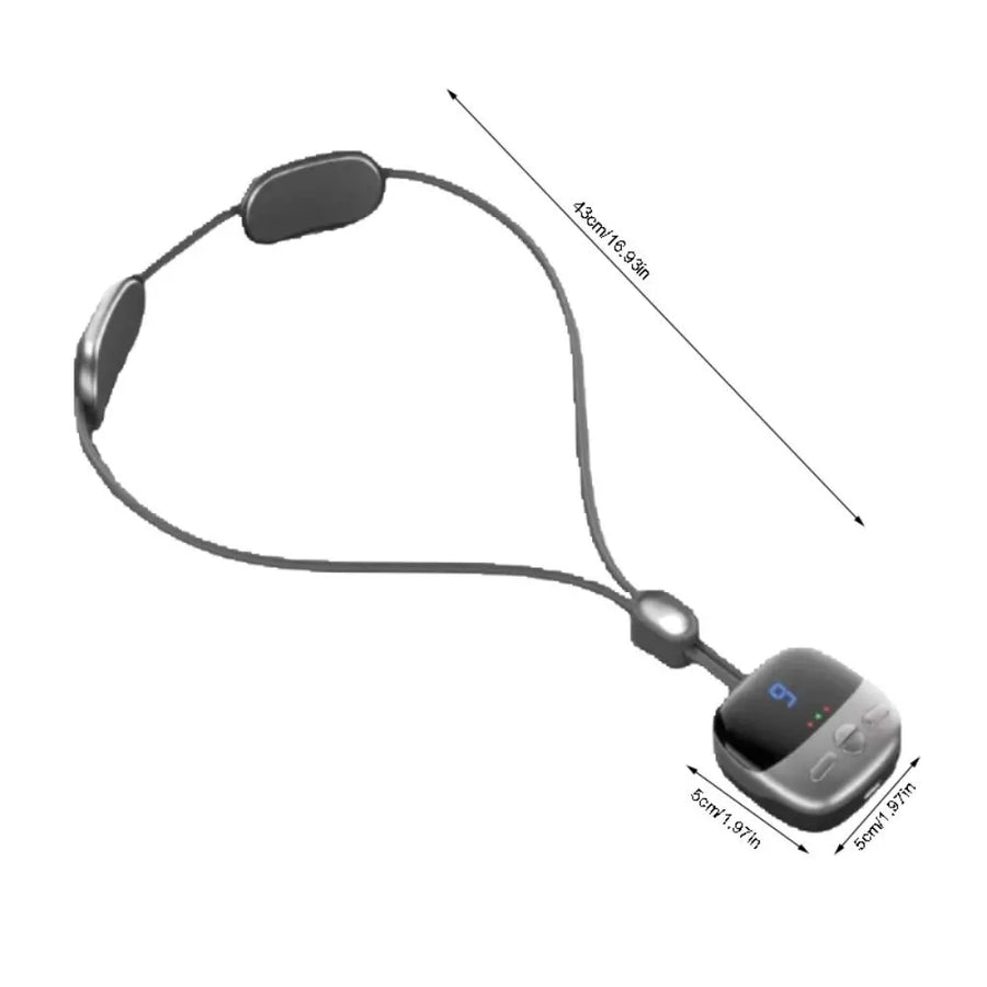 Cordless Neck & Shoulder Massager — Hands-Free, 4 Modes