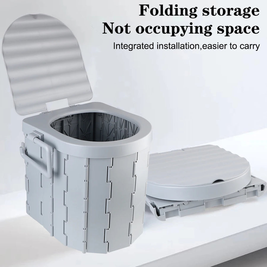 Portable Folding Camping Toilet – view 4