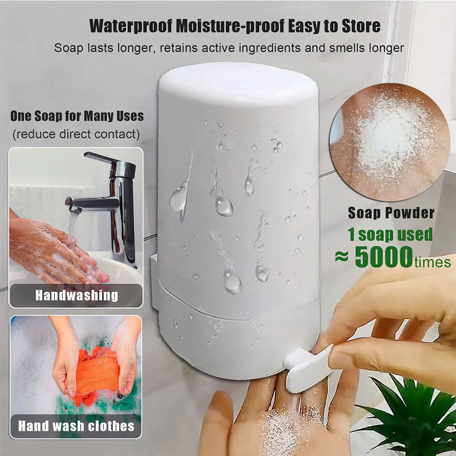Waterproof Soap Powder Grinder Box, 3-Level Adjustable – view 4