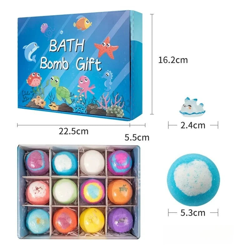 Kids' Bath Bombs with Hidden Toys — Ocean Surprise Set – view 6