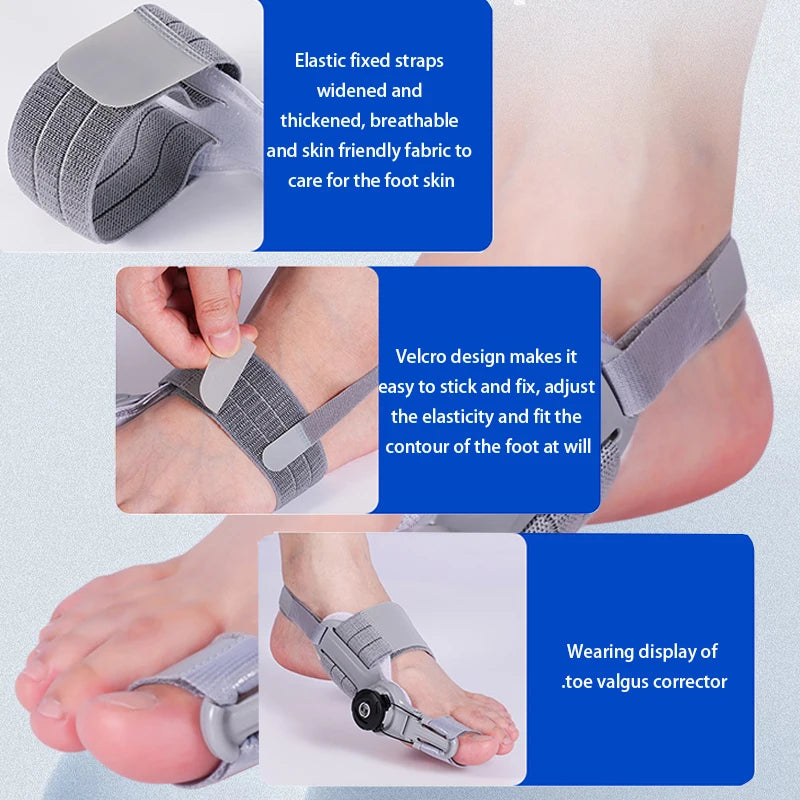 Bunion Toe Corrector with Adjustable Strap – view 4