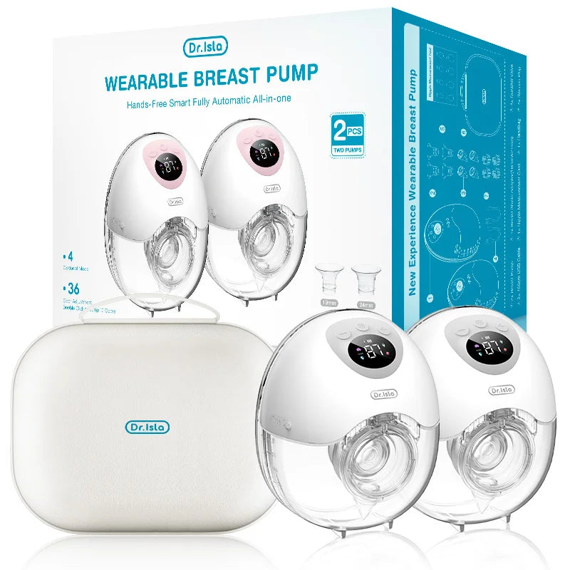 Wearable hands-free breast pump — view 10
