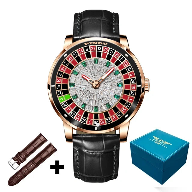 Luxury Roulette Stainless Steel Men's Watch – view 11