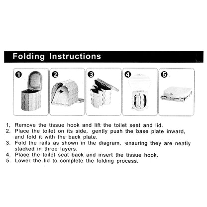 Portable Folding Camping Toilet
